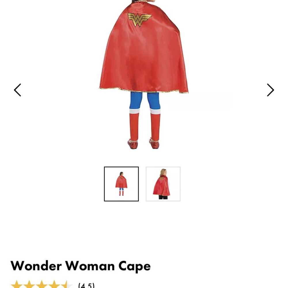Wonder Woman Girl Costume - Picture 3 of 12